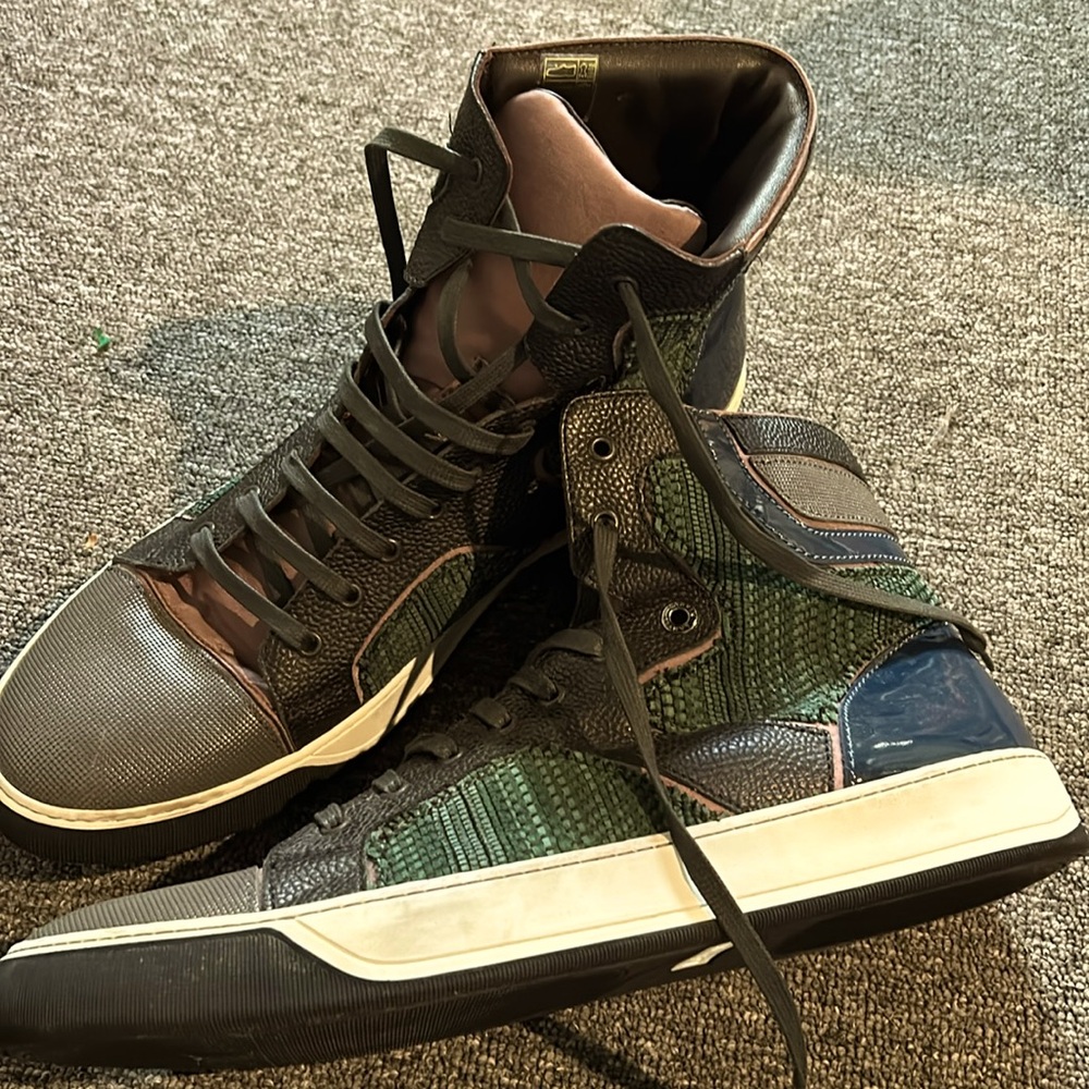 Lanvin Men’s Size 15 Sneaker Boots